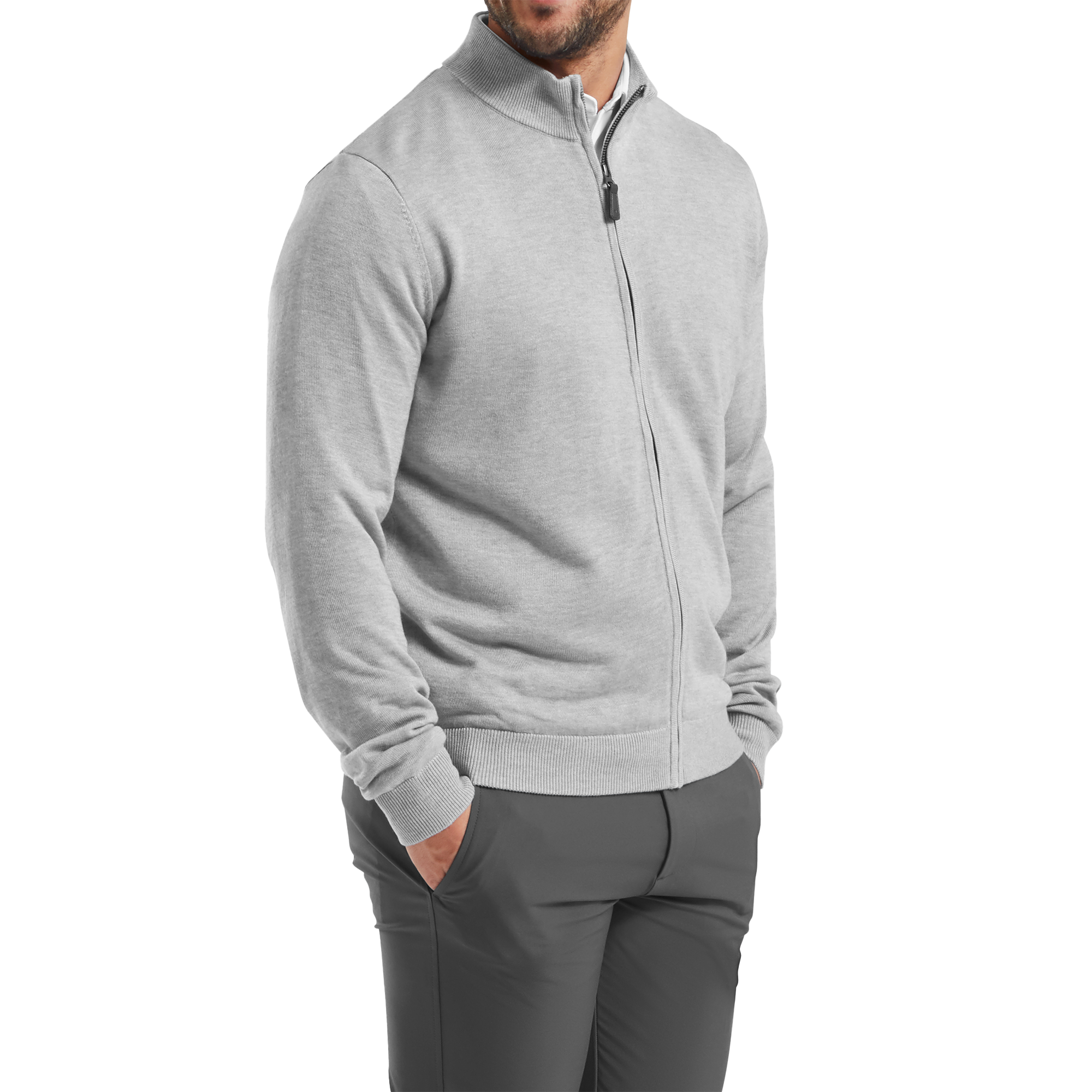 drirelease Full-Zip Lined Pullover