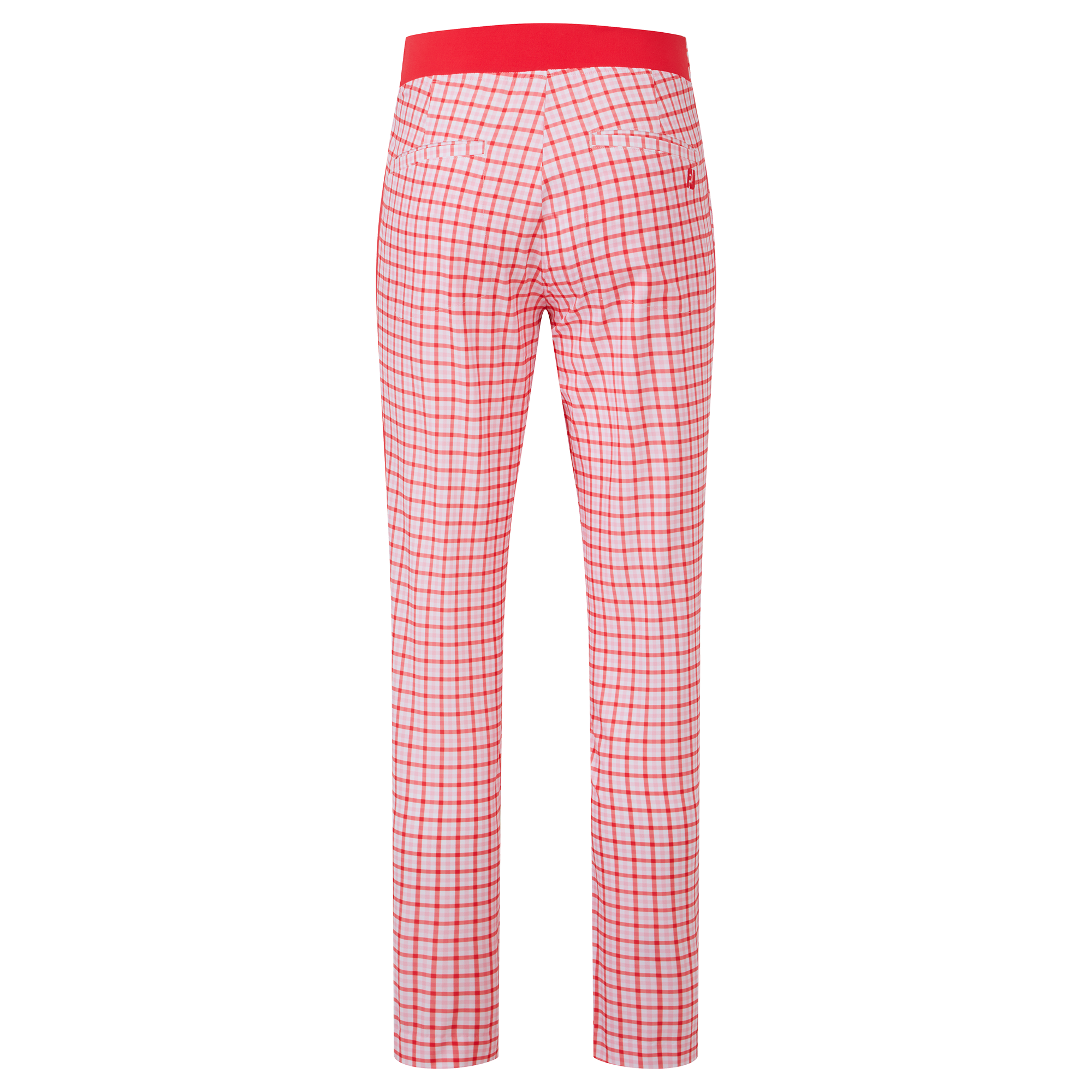 Gingham Lightweight Cropped Trousers